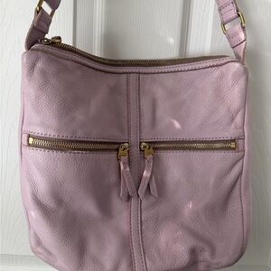 Fossil Leather Shoulder Bag